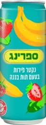 נקטר תות בננה פחית 330 מ"ל