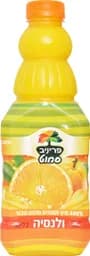 100% מיץ תפוזים ולנסיה סחוט 1 ליטר פריני