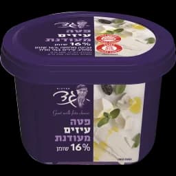 פטה עיזים מעודנת 16%