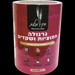גרנולה חמוציות ושקדים