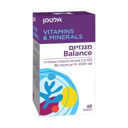 מגנזיום באלאנס 60 כמוסות