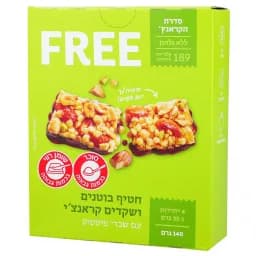 חטיף בוטנים ושקדים קראנצ