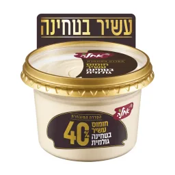 חומוס עשיר ב40% טחינה