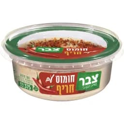 חומוס עם חריף