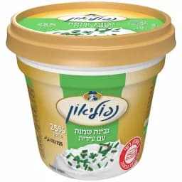 גבינת שמנת עם עירית 25%