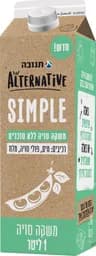 משקה סויה ללא סוכרים 1 ליטר