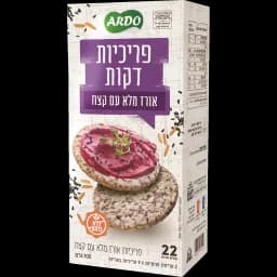 פריכיות דקות קצח