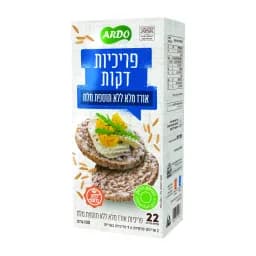 פריכיות דקות דל נתרן