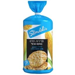 פריכיות תירס בטעם טבעי