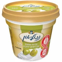 גבינת שמנת 24% עם זיתים